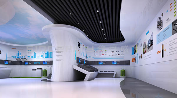 比克電池展廳設(shè)計效果圖 比克電池展廳設(shè)計效果圖