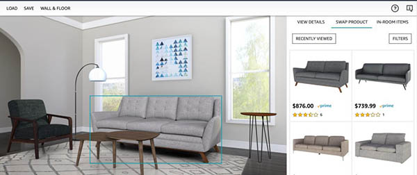 Amazon Showroom亞馬遜虛擬家居展廳購物體驗(yàn) Amazon Showroom亞馬遜虛擬家居展廳購物體驗(yàn)